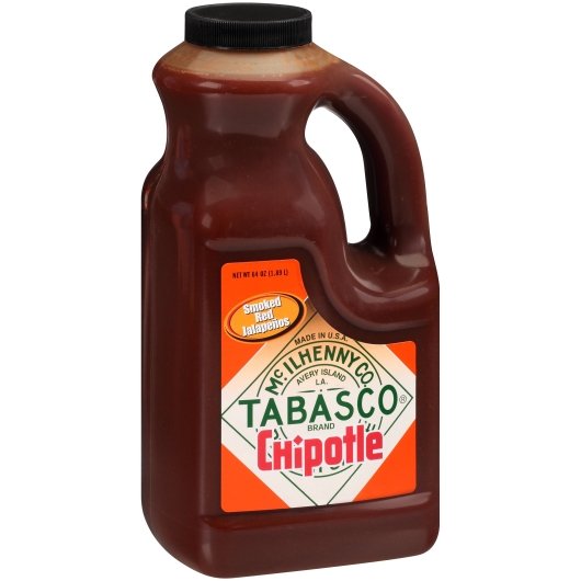 TABASCO CHIPOTLE PEPPER HOT SAUCE BULK, 2 - 0.5 GA