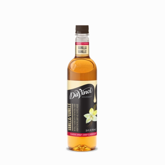 DAVINCI GOURMET VANILLA SYRUP, 4 - 750 ML