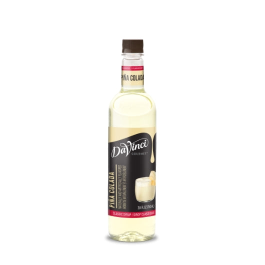 DAVINCI GOURMET PINA COLADA SYRUP, 4 - 750 ML