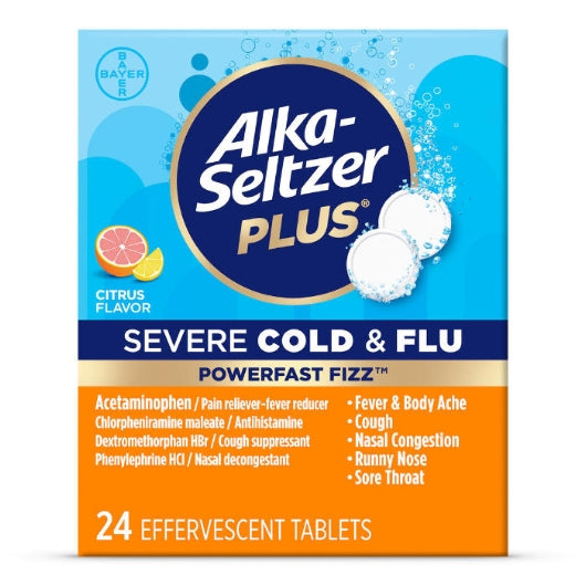 ASP SEVERE COLD FLU POWERFAST TAEF 24S