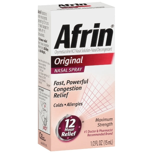 AFRIN ORIGINAL 12HR NASAL SPRAY 15ML