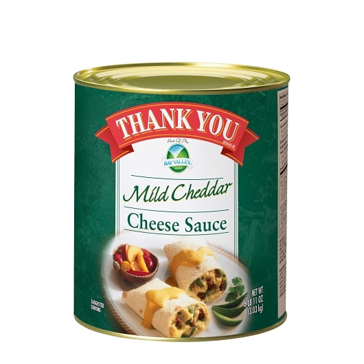 THANK YOU 7 LB MILD CHEDDAR CHEESE SAUCE-CASEOF 6