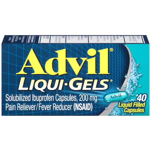 ADVIL LIQUID GEL 40'S, 6 - 6 - 40 EA