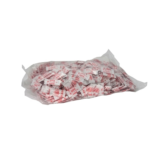 PACKET BRAND FLUTED SALT PACKETS, 3000 - 0.75GR