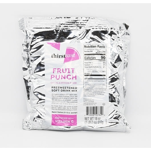 THIRST EASE DRINK MIX FRUIT PUNCH, 12 - 18 OZ