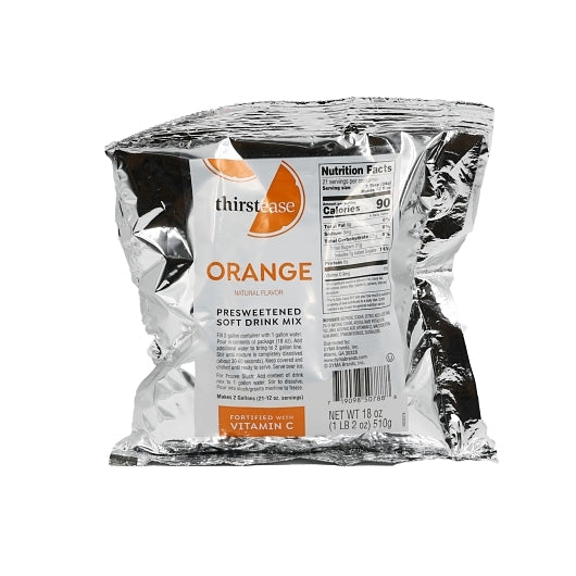 THIRST EASE DRINK MIX ORANGE, 12 - 18 OZ