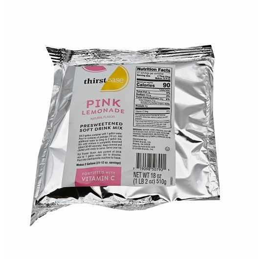 THIRST EASE DRINK MIX PINK LEMONADE, 12 - 18 OZ