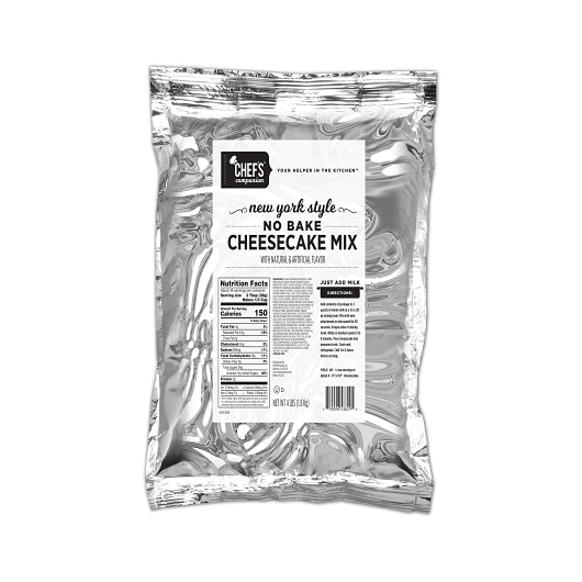 CHEFS COMPANION NO BAKE NEW YORK STYLE CHEESECAKE CAKE MIX, 6 - 4 LB