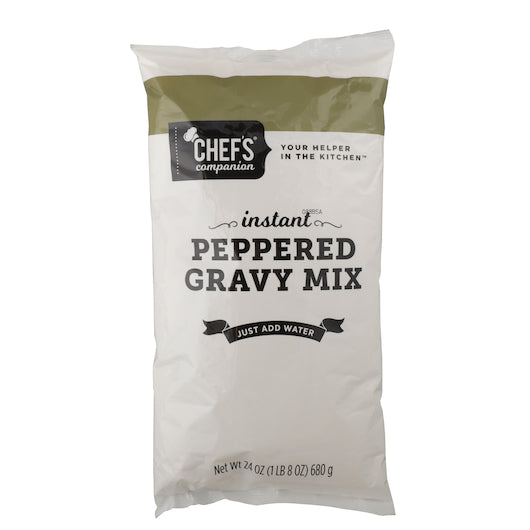 CHEFS COMPANION PEPPER GRAVY MIX, 8 - 24  OZ