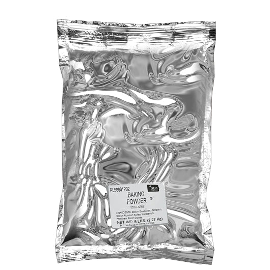 CHEFS COMPANION BAKING POWDER, 6 - 5 LB
