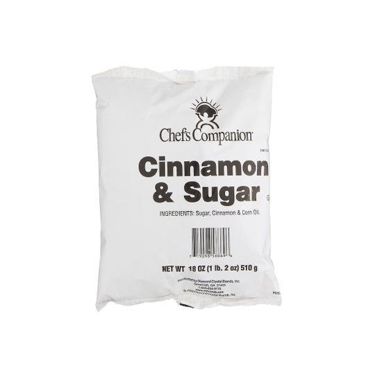 CHEFS COMPANION CINNAMON SUGAR, 4 - 18 OZ