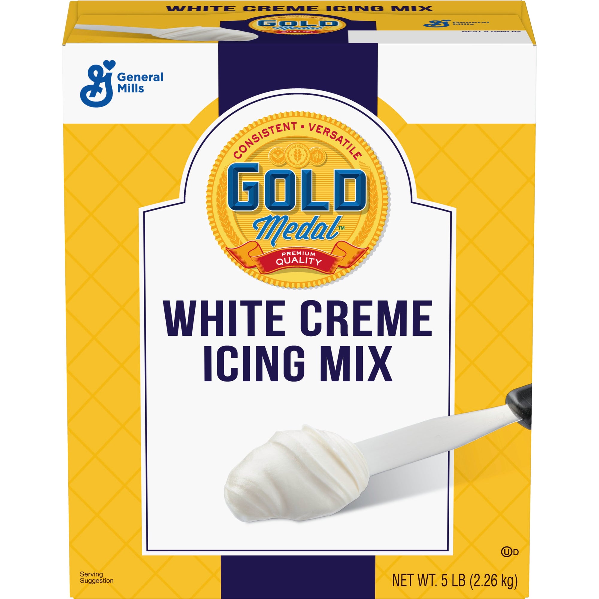 Gold Medal(TM) Icing Mix White Creme (6ct) 5 lb