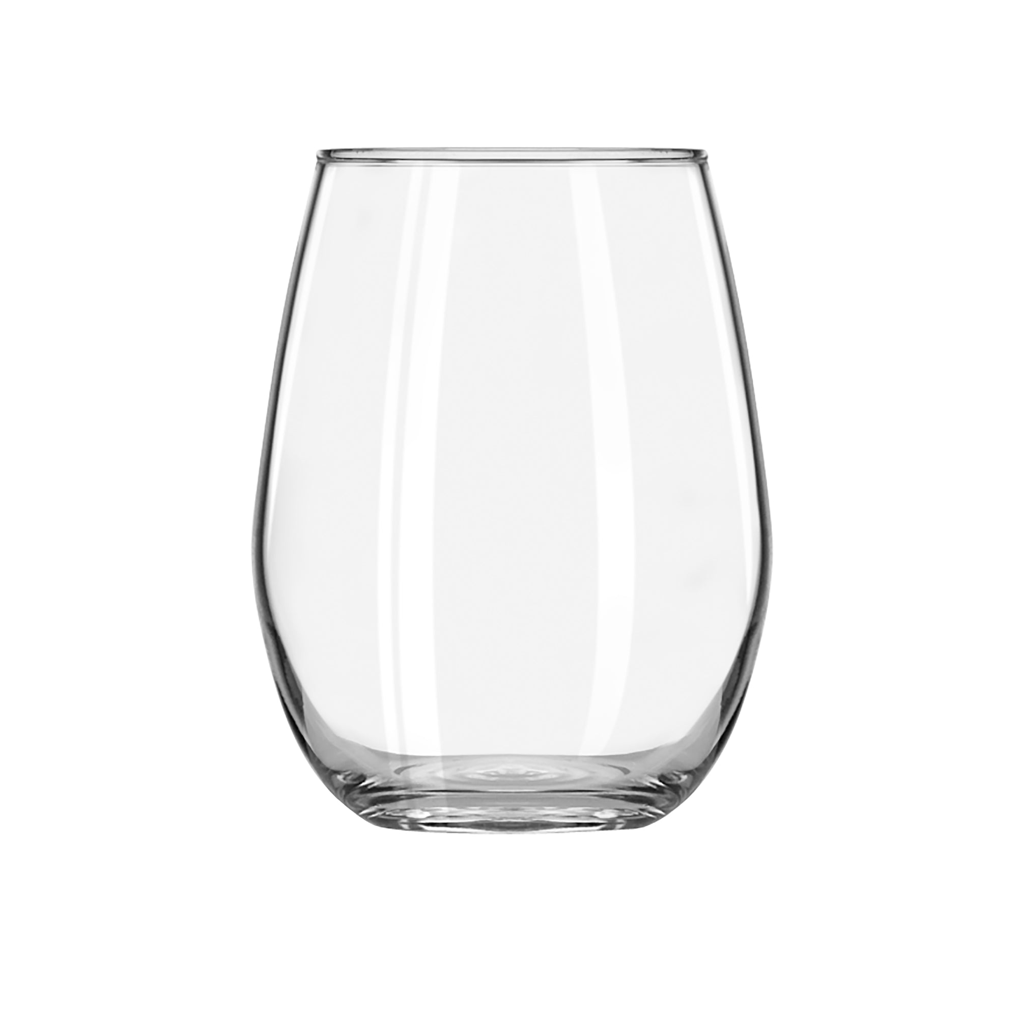 LIBBEY 9 OUNCE STEMLESS WHITE WINE GLASS, 1 -12 EA