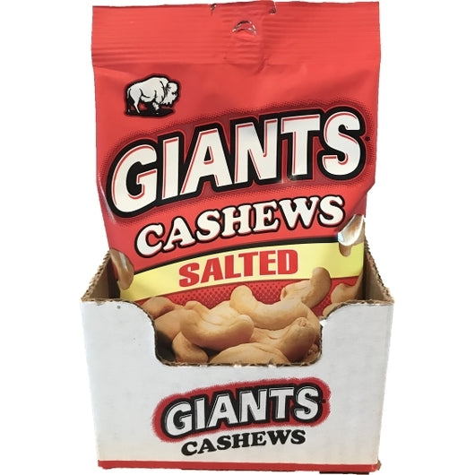 GIANT SNACK INC GIANTS CASHEW SALTED, 8 - 4 OZ