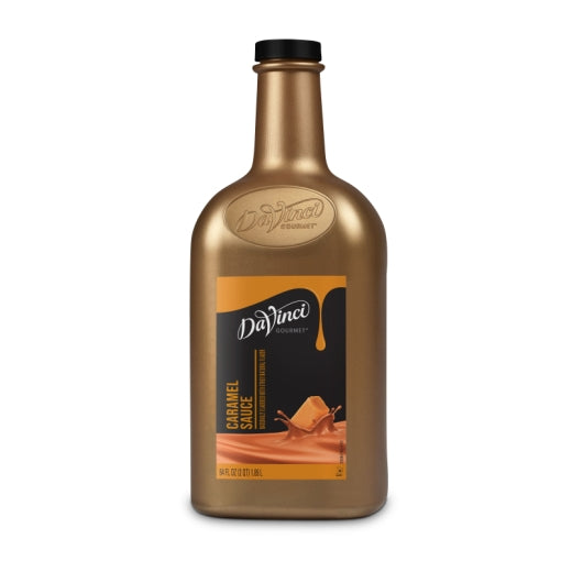 DAVINCI GOURMET CARAMEL SAUCE, 6 - 0.5 GA