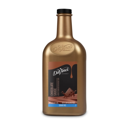 DAVINCI GOURMET SUGAR FREE CHOCOLATE SAUCE, 6- 0.5 GA