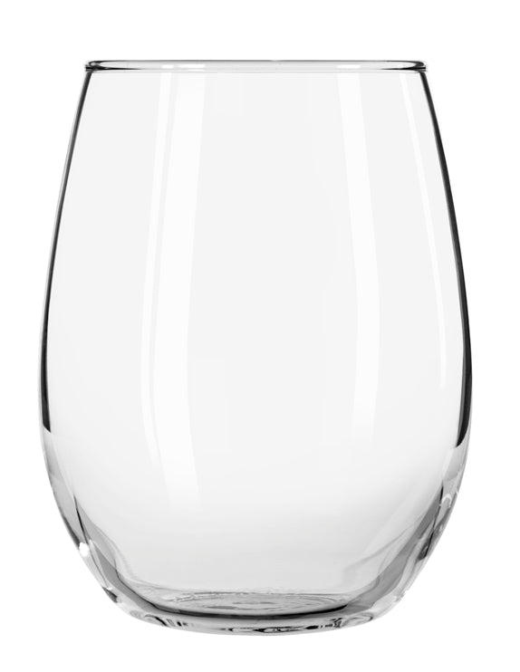 LIBBEY WINE GLASS STEMLESS 15 OZ, 1 - 12 EA