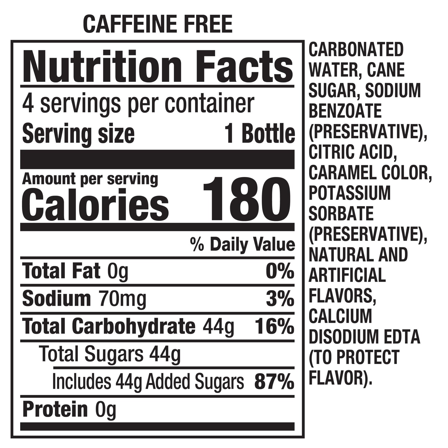 12OZ IBC CREAM SODA SUGR GLS 4PKX6
