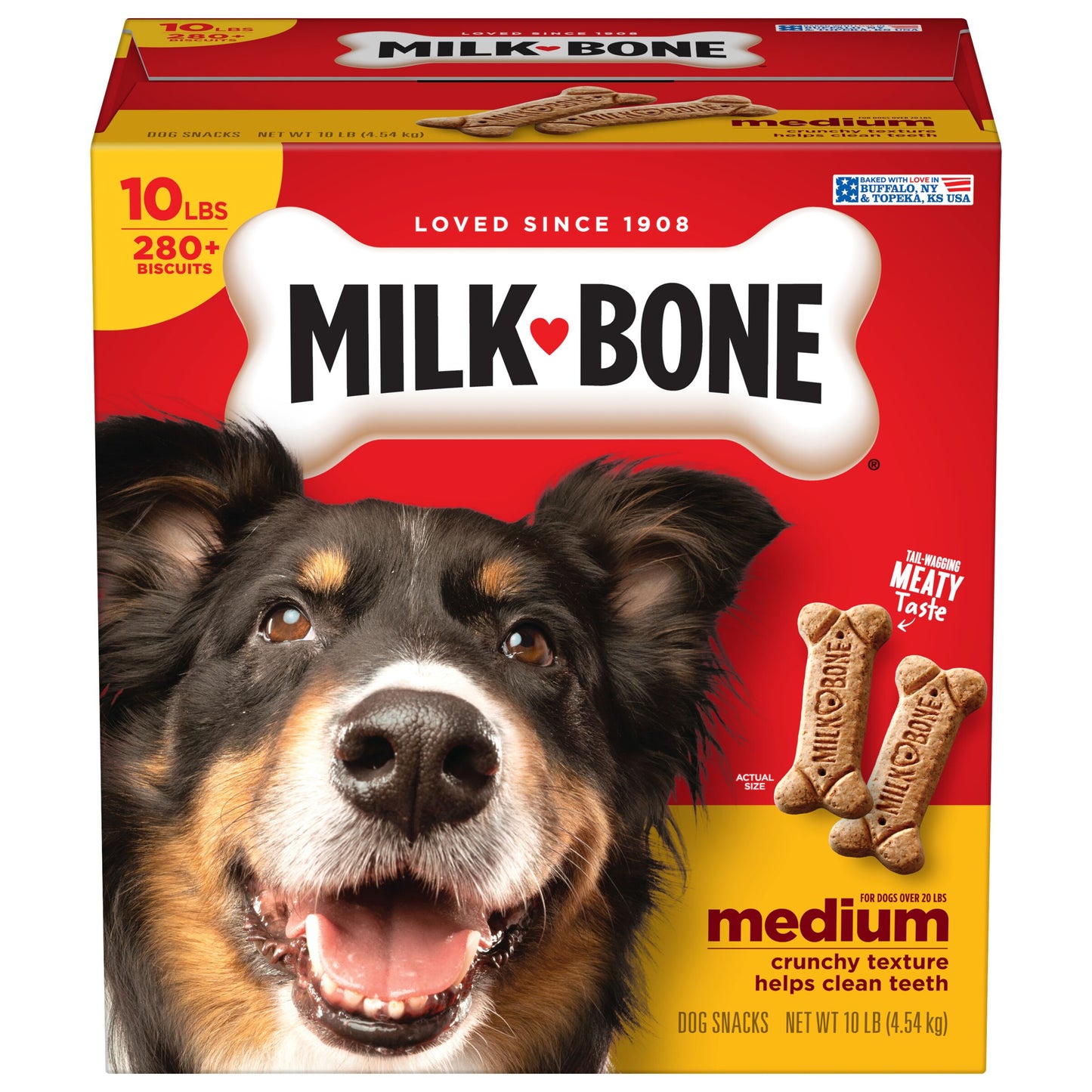 Milk-Bone 10 Pound Medium Dog Biscuit Case