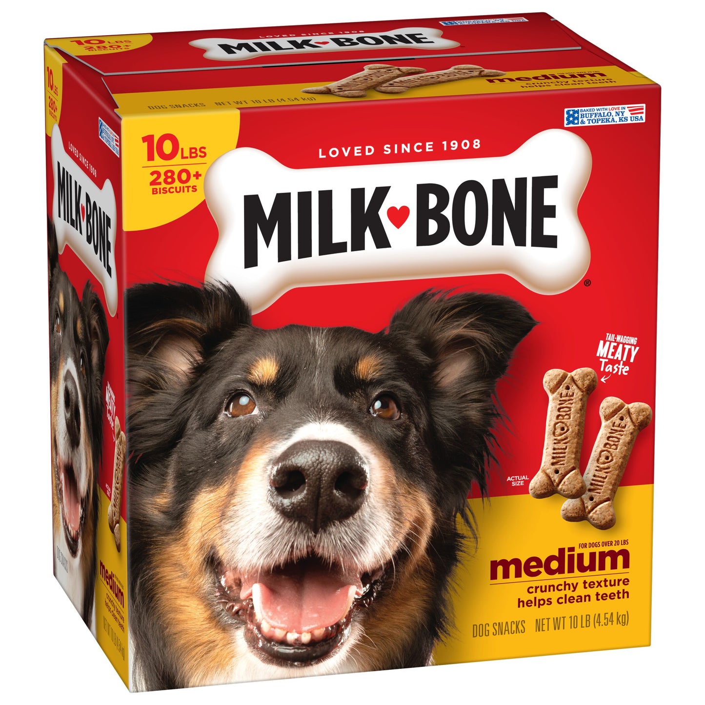 Milk-Bone 10 Pound Medium Dog Biscuit Case