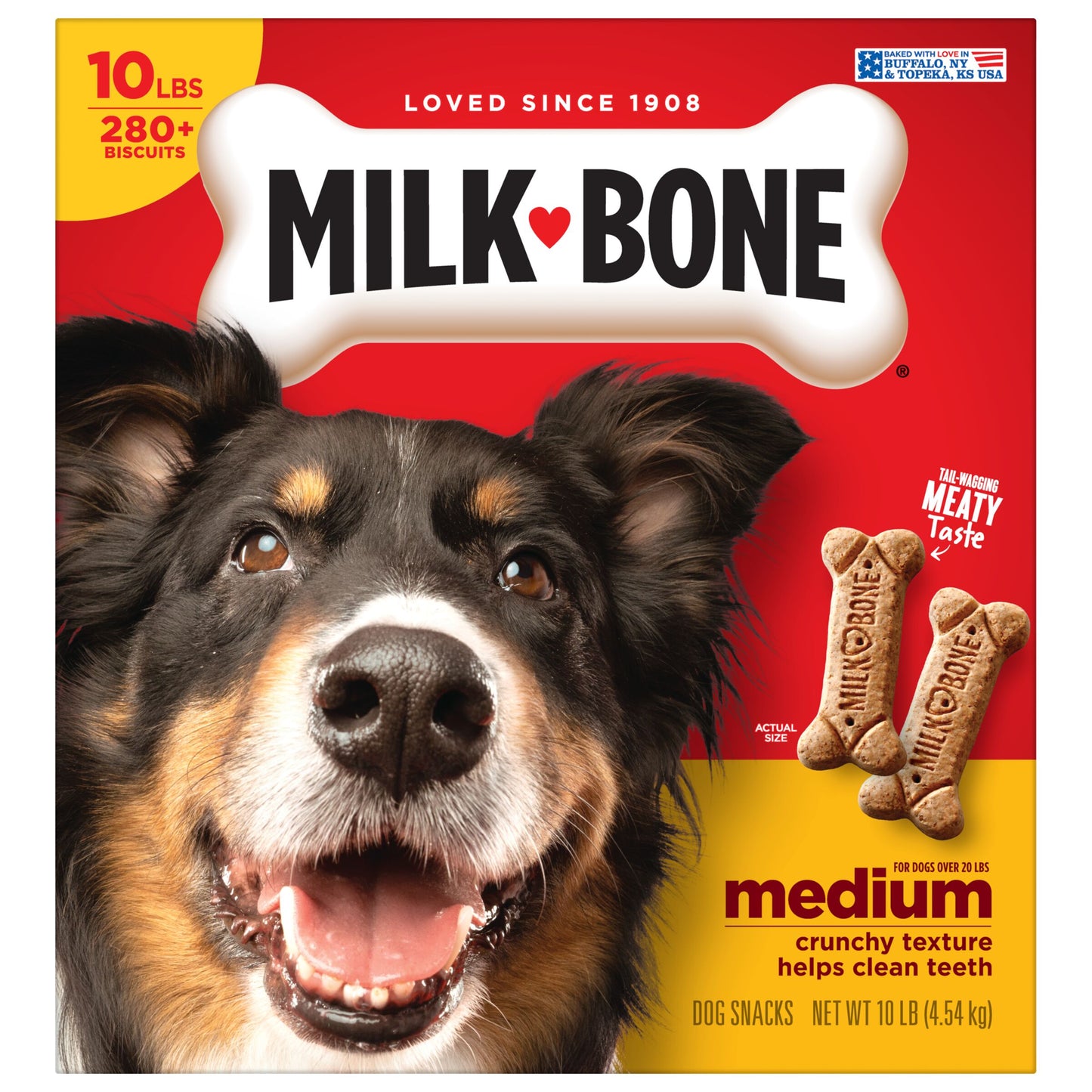 Milk-Bone 10 Pound Medium Dog Biscuit Case