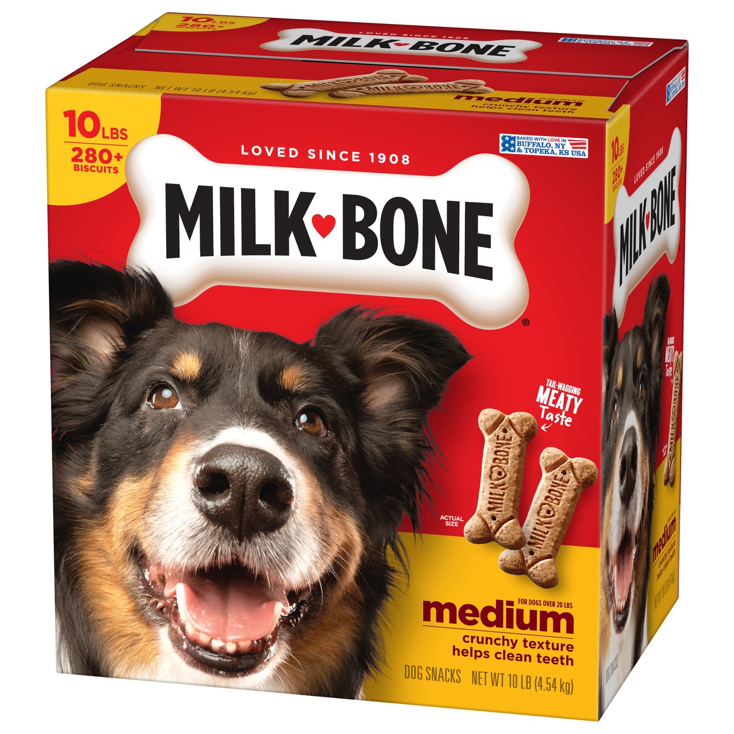 Milk-Bone 10 Pound Medium Dog Biscuit Case
