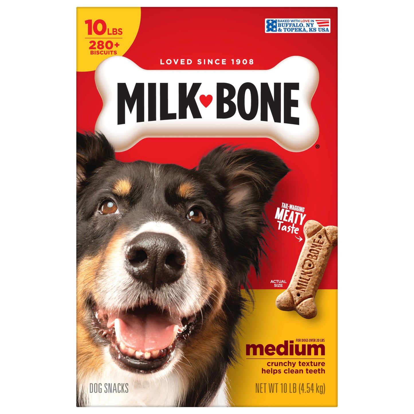 Milk-Bone 10 Pound Medium Dog Biscuit Case