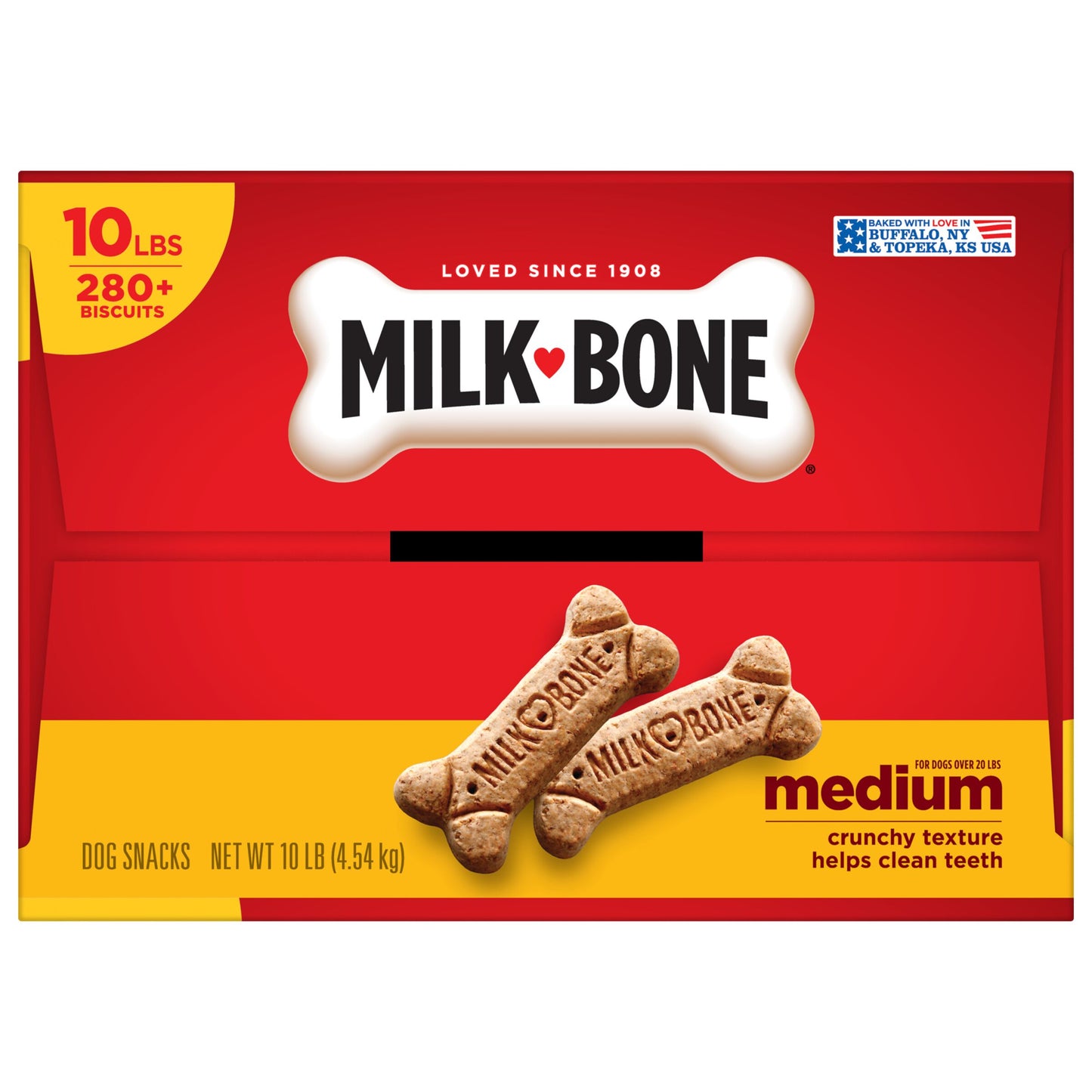 Milk-Bone 10 Pound Medium Dog Biscuit Case