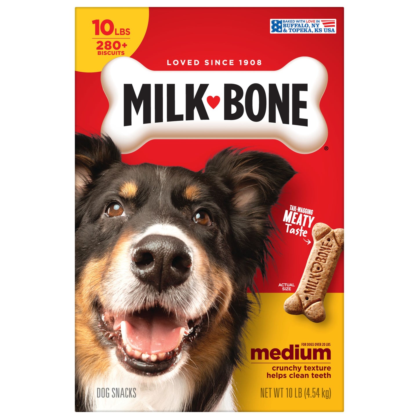 Milk-Bone 10 Pound Medium Dog Biscuit Case
