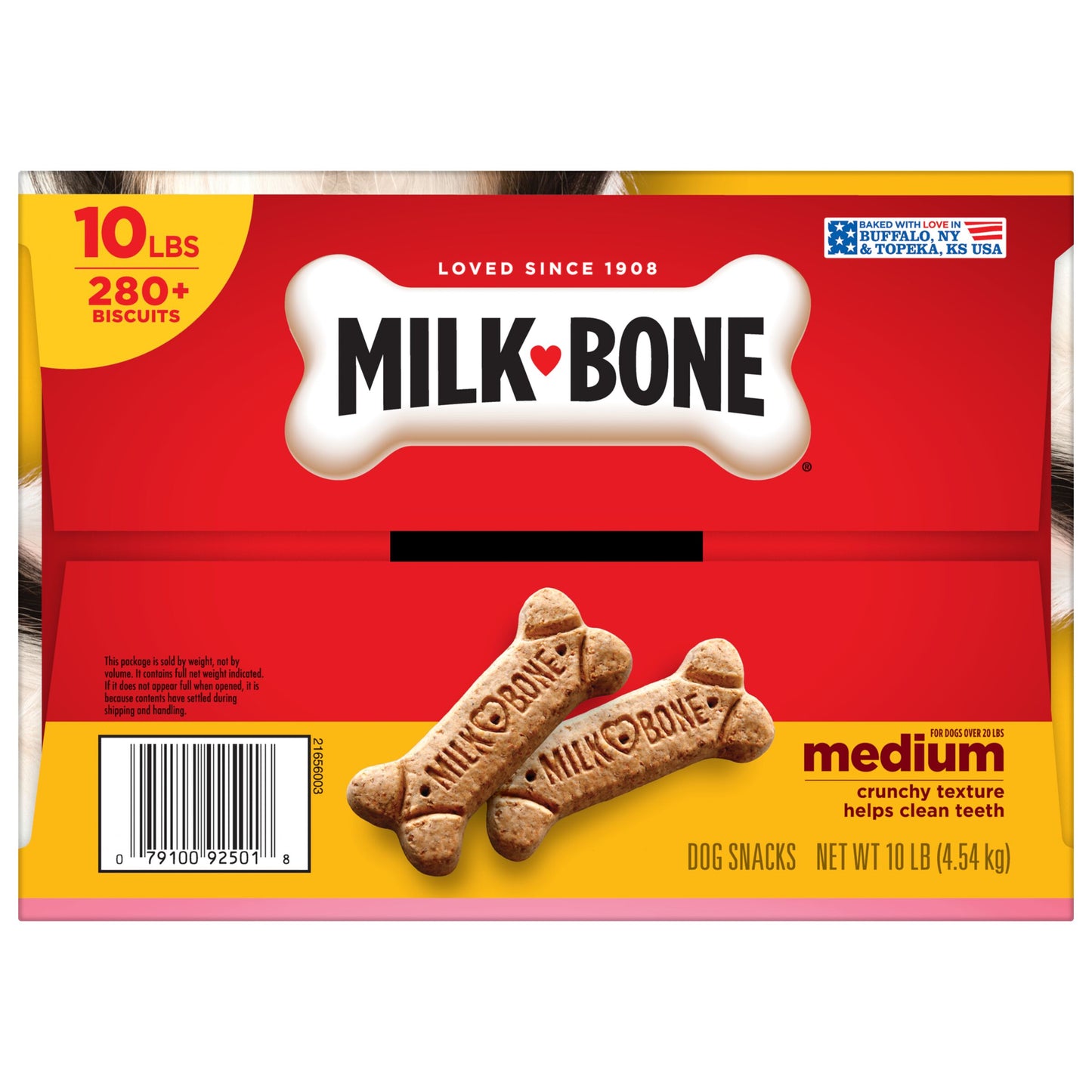 Milk-Bone 10 Pound Medium Dog Biscuit Case