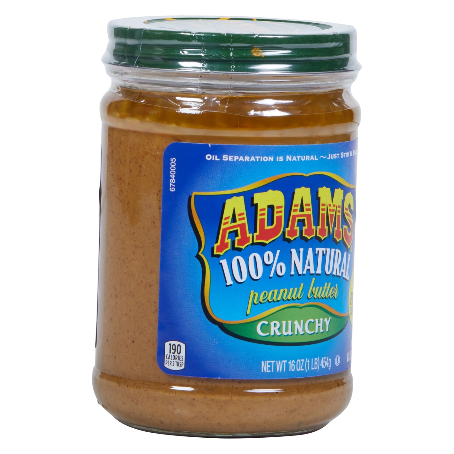ADAMS 16 OUNCE CRUNCHY PEANUT BUTTER