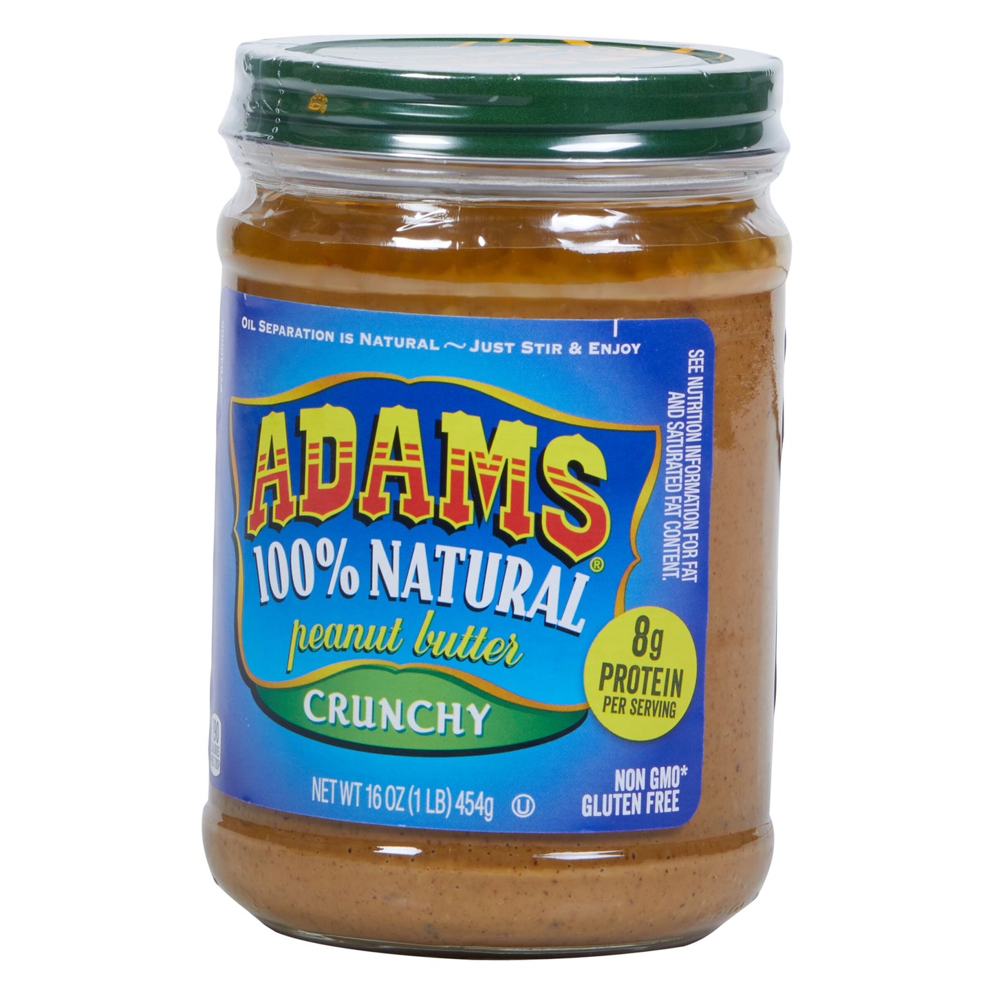 ADAMS 16 OUNCE CRUNCHY PEANUT BUTTER