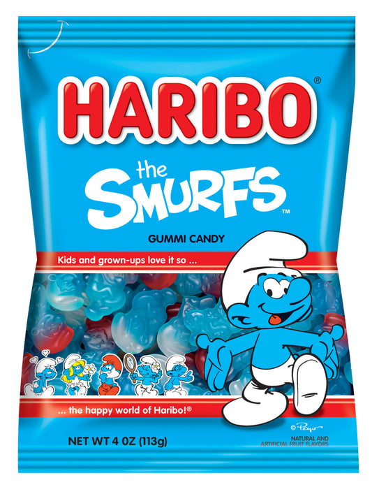 Haribo Confectionery - Smurfs 4 oz.