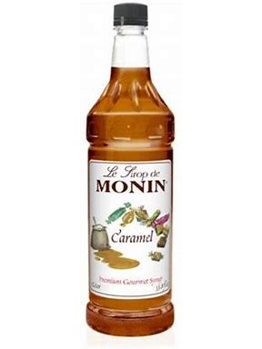 Monin Caramel Sauce 4pk-64oz