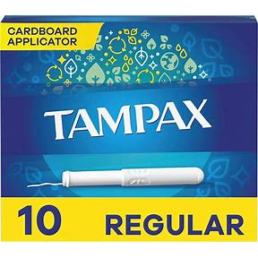 TAMPAX REGULAR, 4 - 12 - 10 CNT