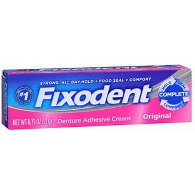 FIXODENT TUBE ORIGINAL, 4 - 6 - 0.75 OZ