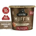 KODIAK CAKES CHOCOLATE CHIP MINUTE MUFFIN, 12- 1.68 OZ
