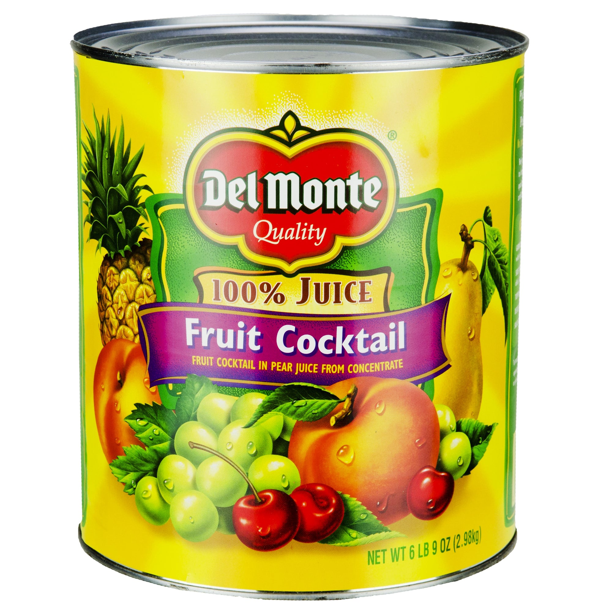 Del Monte  Fruit Cocktail in Pear Juice 6/105oz. Can