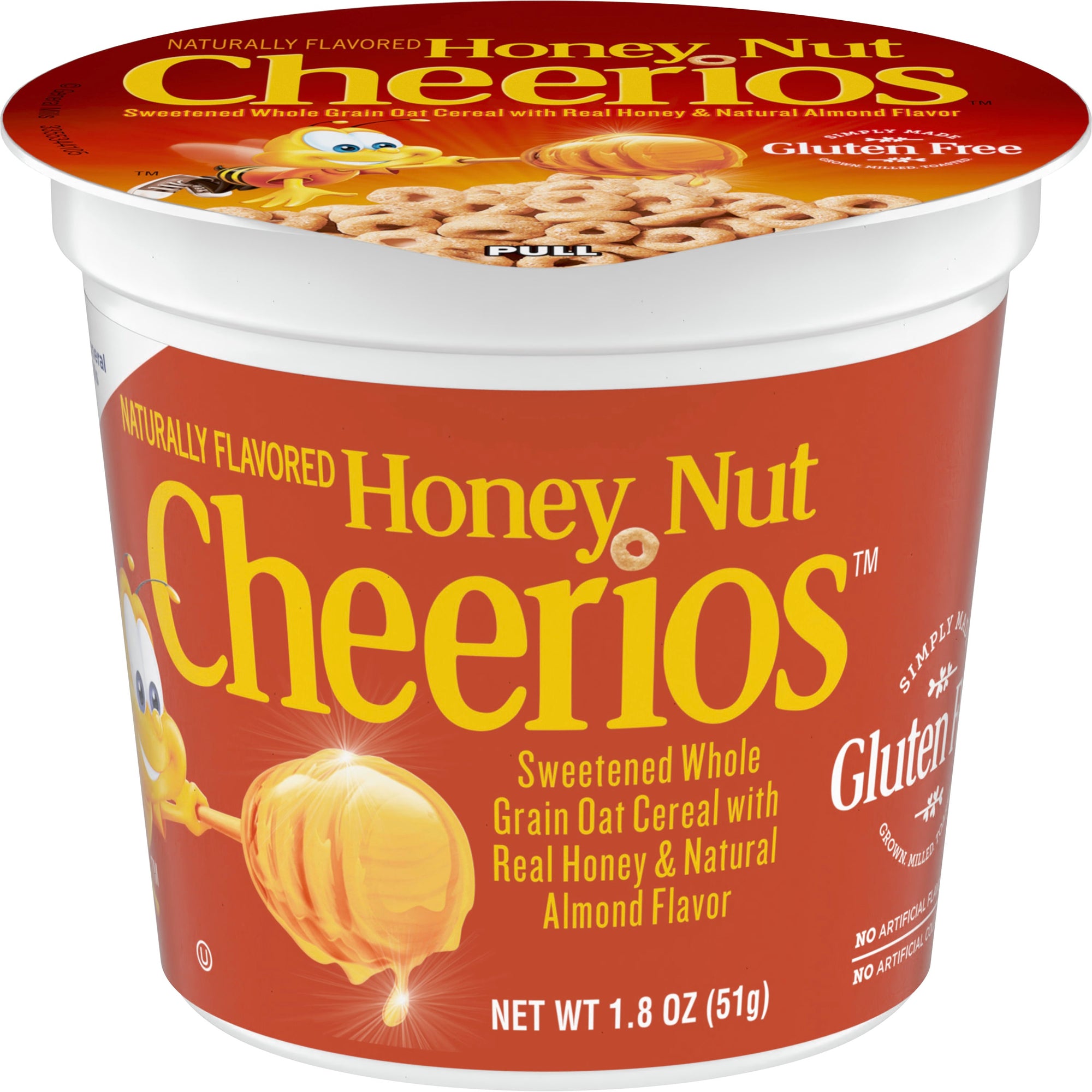 Honey Nut Cheerios(TM) Cereal Single Serve Cup 1.8 oz