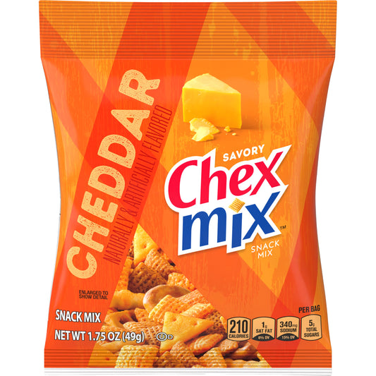Chex Mix(TM) Snack Mix Single Serve Cheddar (60 ct) 1.75 oz