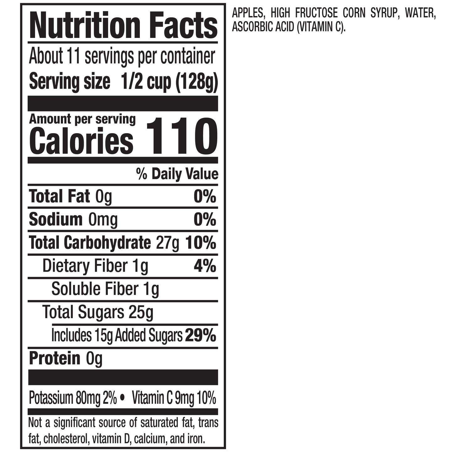 48OZ MOTTS AS APPLE JAR PET LS8