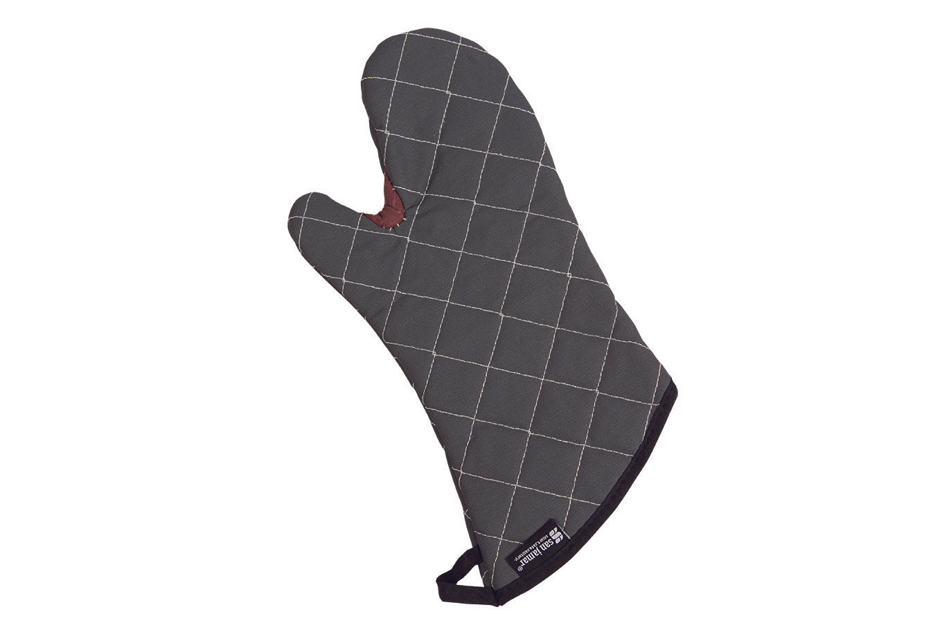 BestGuard with Kevlar WebGuard Oven Mitt, Protects to 450 F, 17?, Black