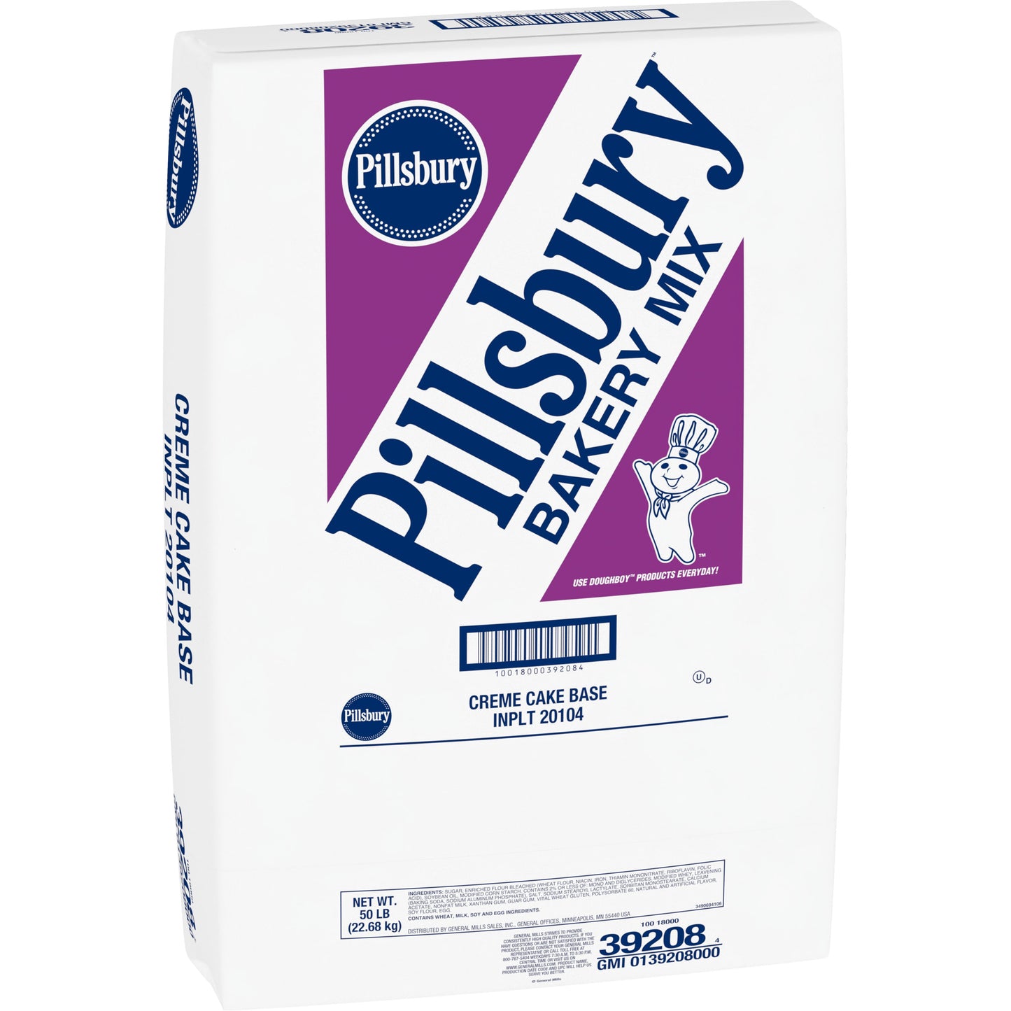 Pillsbury(TM) Creme Cake Base Mix 50 lb