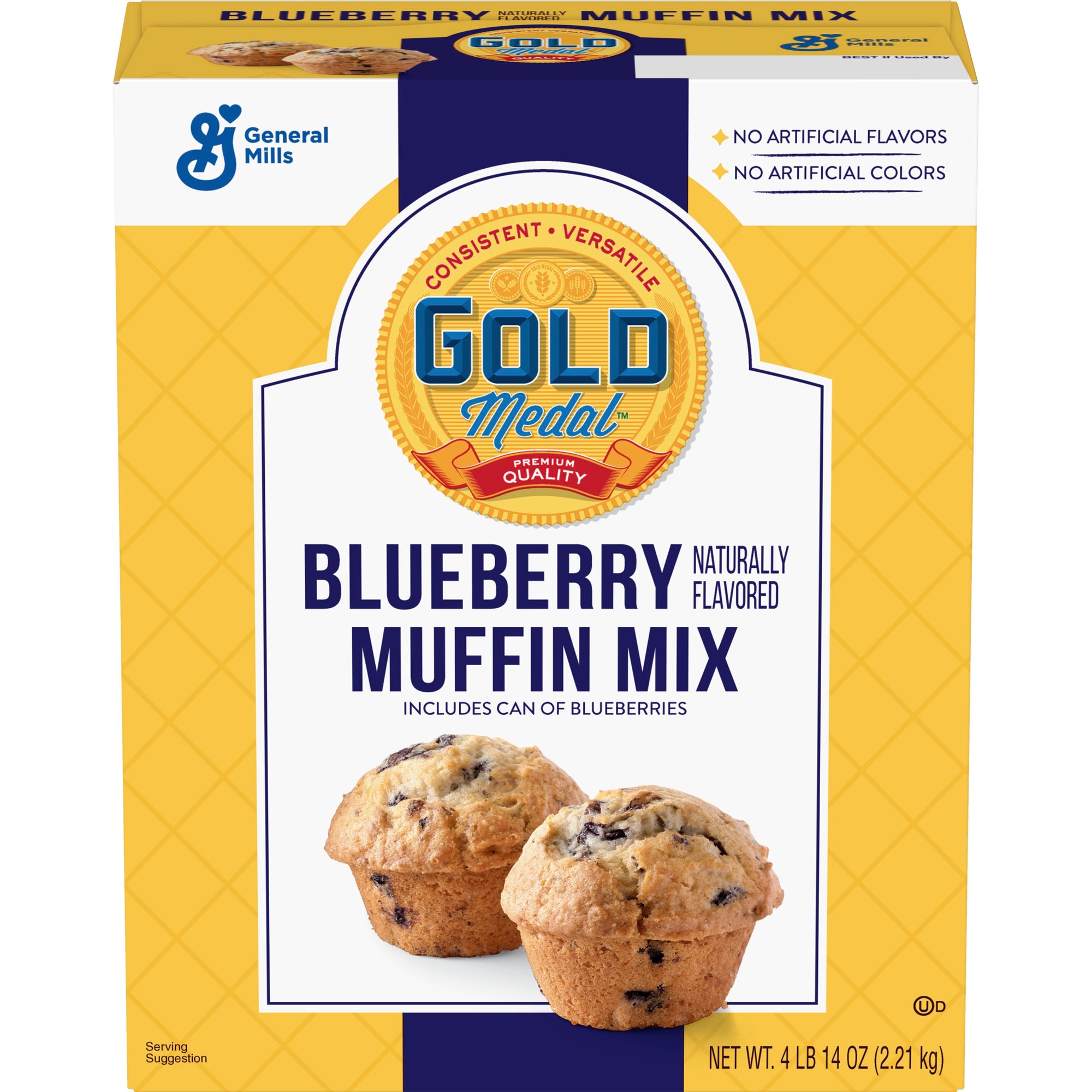 Gold Medal(TM) Muffin Mix Blueberry (6ct) 4.87 lb