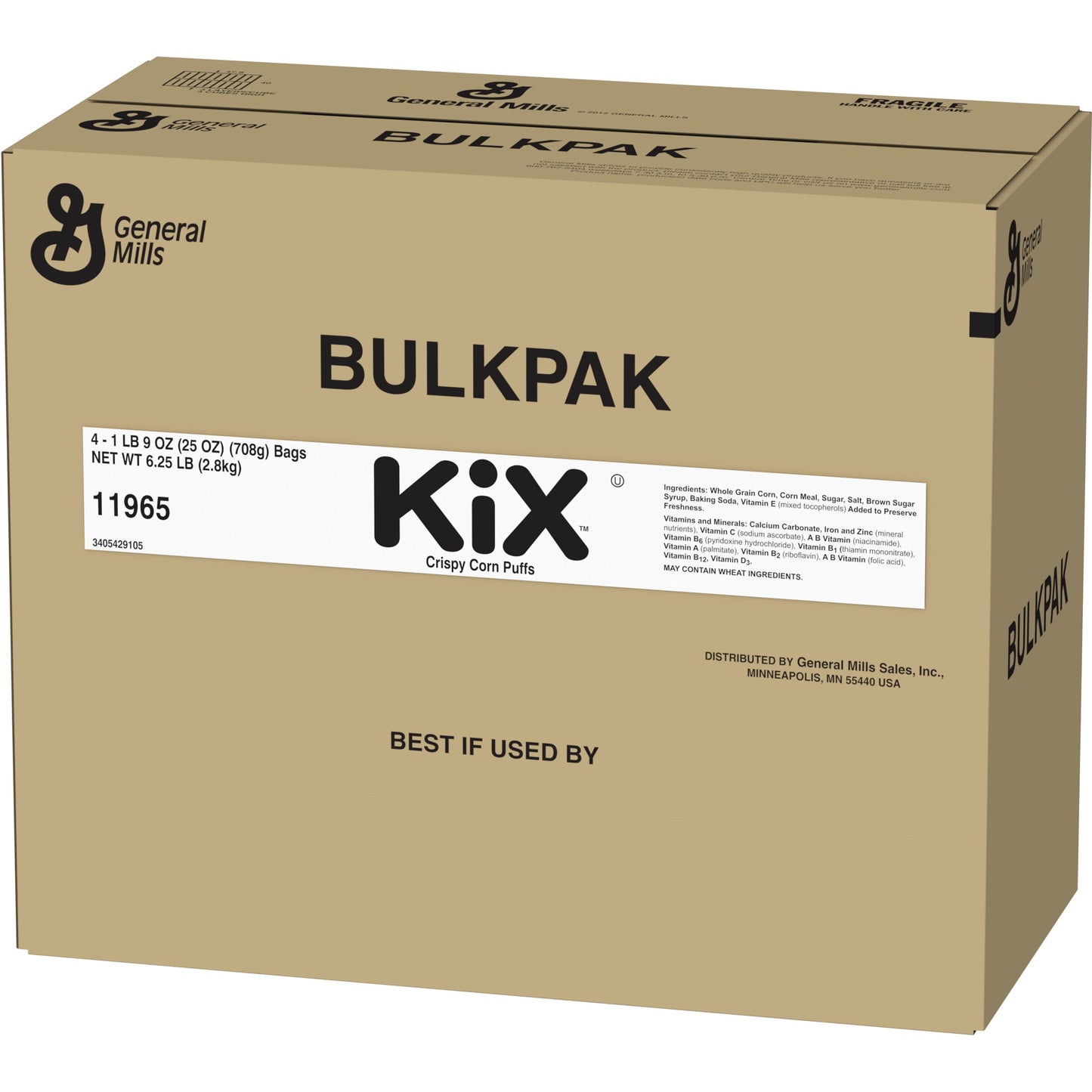 Kix(TM) Cereal Bulkpak 25 oz