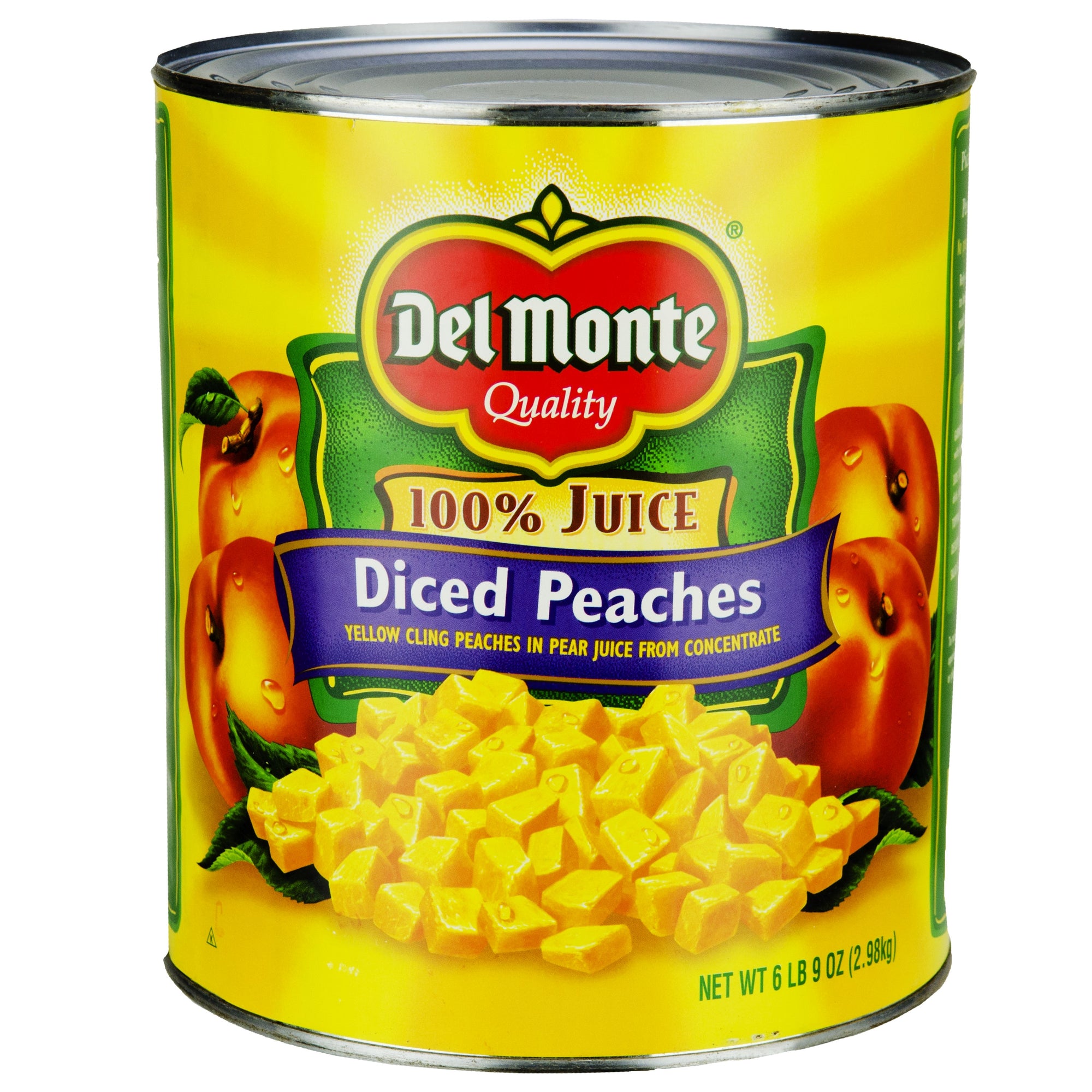 Del Monte(R) Diced Peaches in Pear Juice 6/105 oz. Can