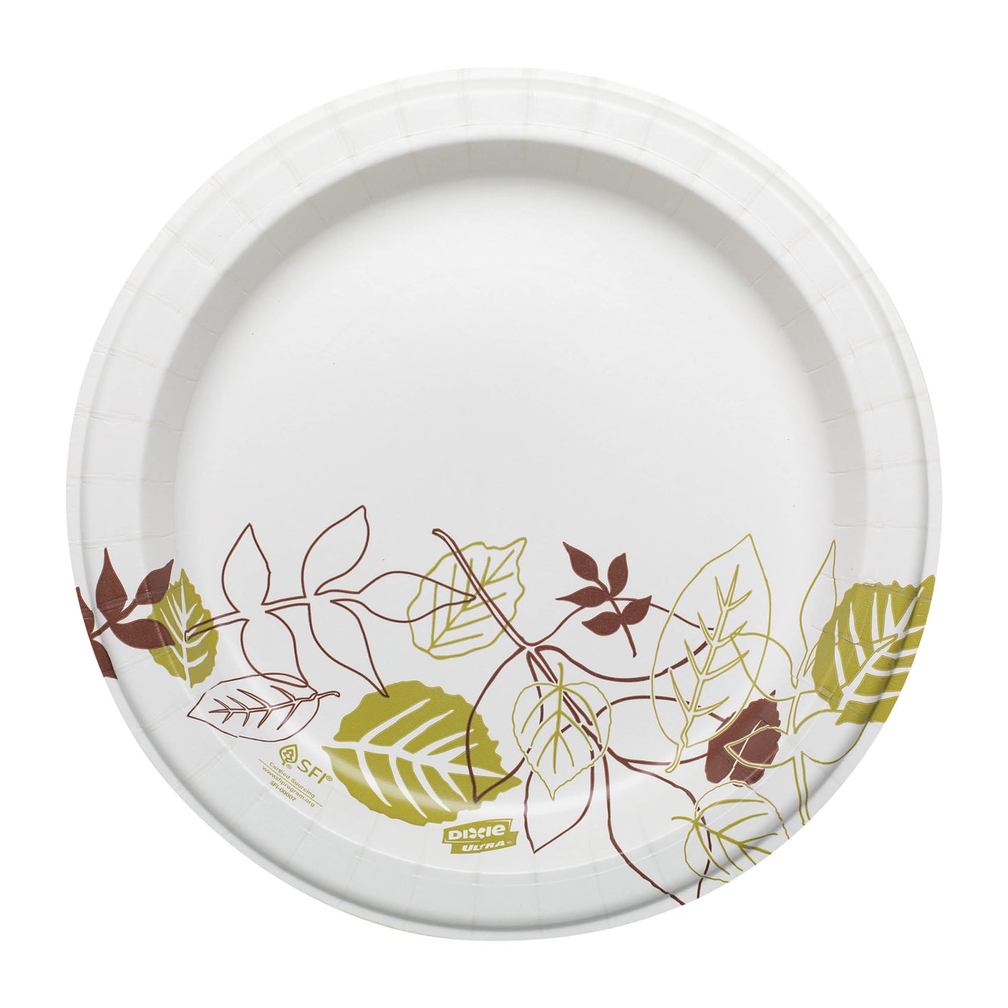 DIXIE ULTRA(R) 8.5 INCH HEAVY-WEIGHT PAPER PLATES BY GP PRO (GEORGIA-PACIFIC), 4 PACKS / 125 COUNT P