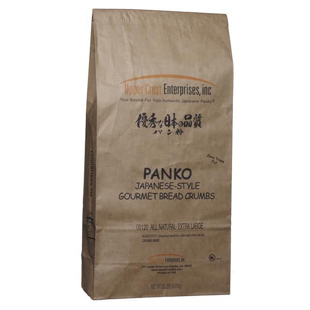 Panko   ALL NATURAL - Extra Large Grind   Japanese Bread Crumbs, 0 Trans Fat, Non-GMO, 20#bag, #001