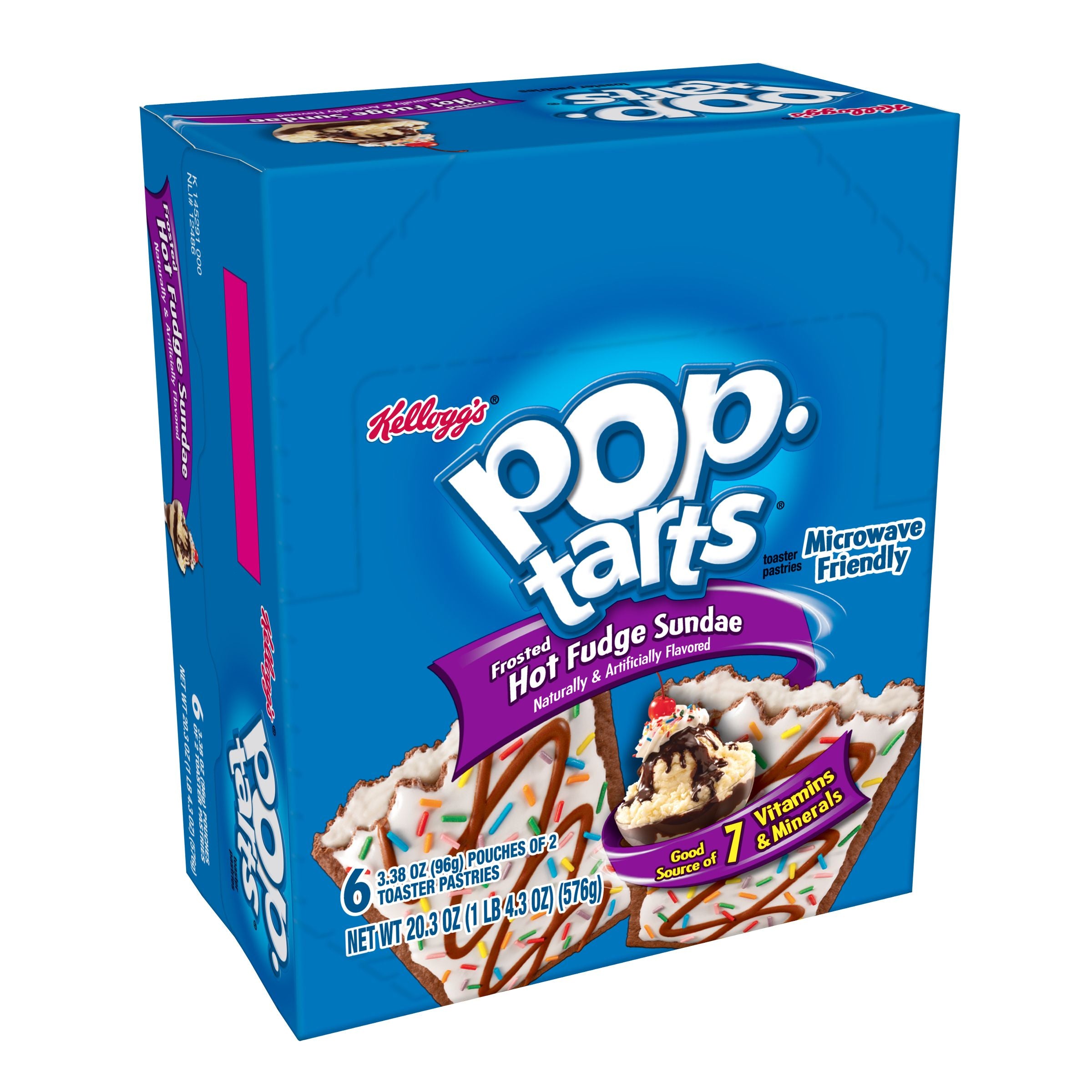 Pop-tarts Frosted Hot Fudge Sundae Pastries - 12ct/20.3oz : Target