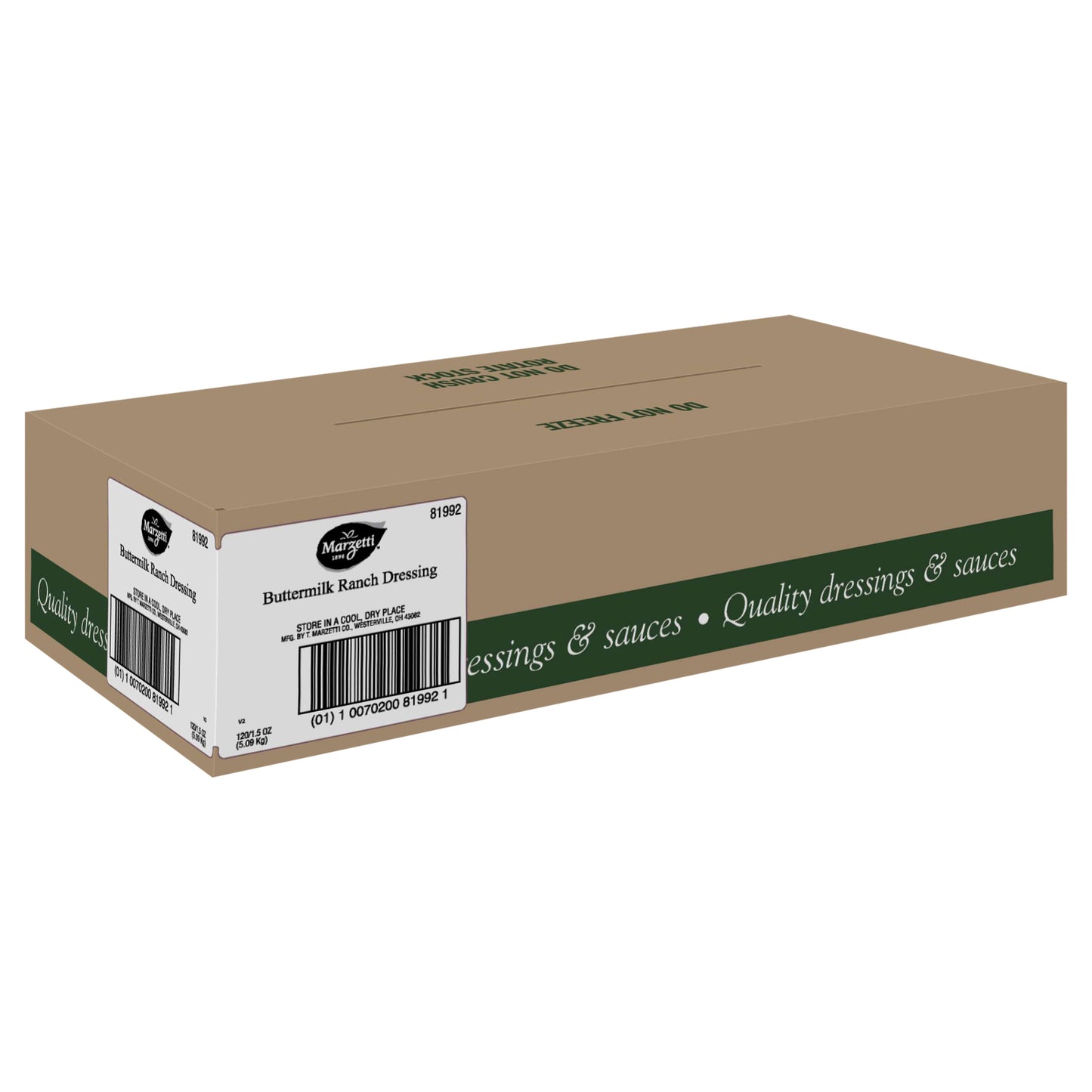 MARZETTI BUTTERMILK RANCH DRESSING SINGLE SERVE, 120 - 1.5 OZ